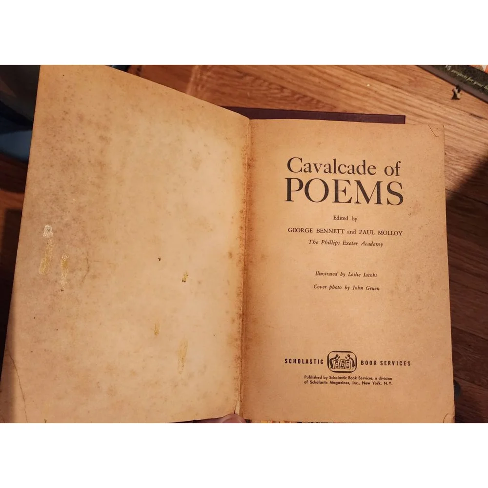 Cavalcade of Poems, 1968 Paperback